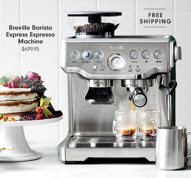 Breville Barista Express Espresso Machine - $699.95