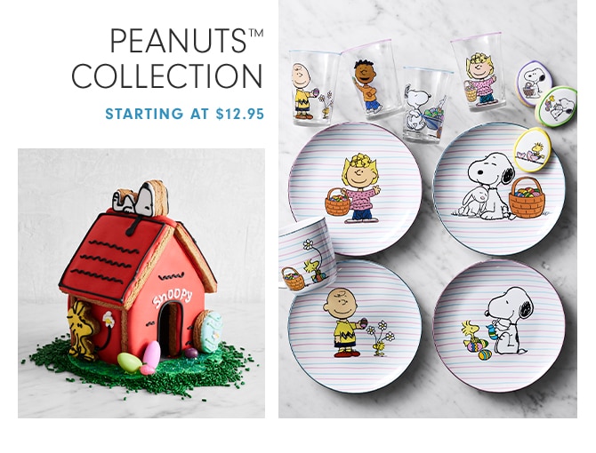 PEANUTS™ COLLECTION - STARTING AT $12.95