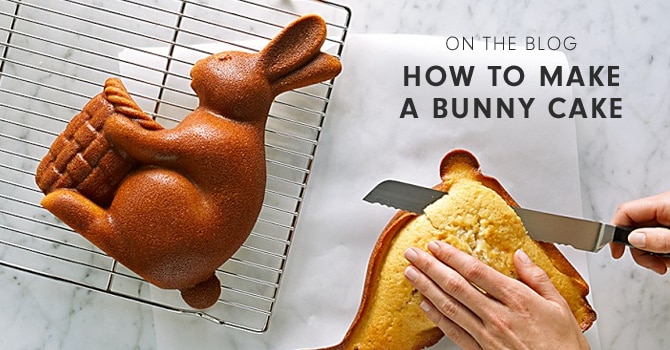 HOW TO MAKE A BUNNY CAKE