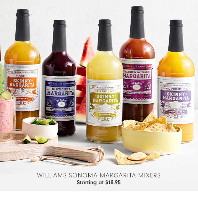 WILLIAMS SONOMA MARGARITA MIXERS Starting at $18.95