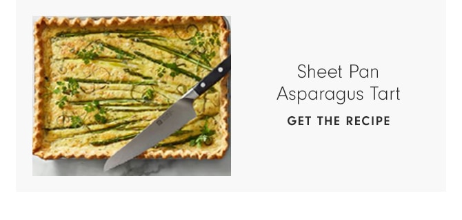 Sheet Pan Asparagus Tart - GET THE RECIPE