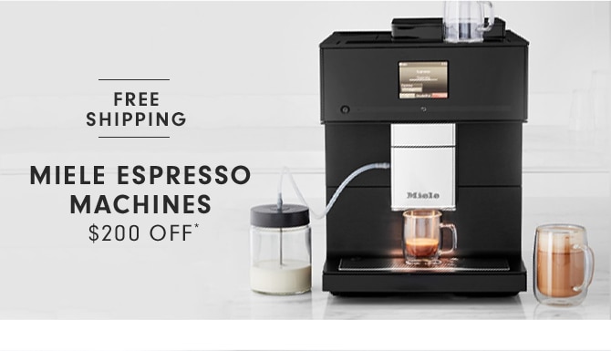 MIELE ESPRESSO MACHINES - $200 OFF*