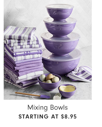 Mixing Bowls - STARTING AT $8.95