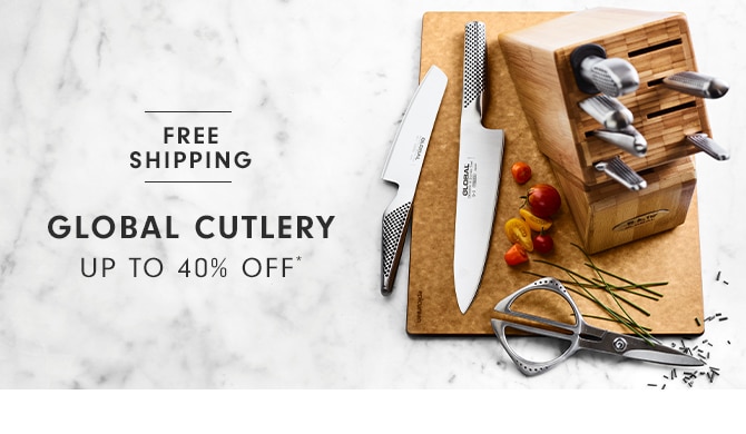 GLOBAL CUTLERY - UP TO 50% OFF*