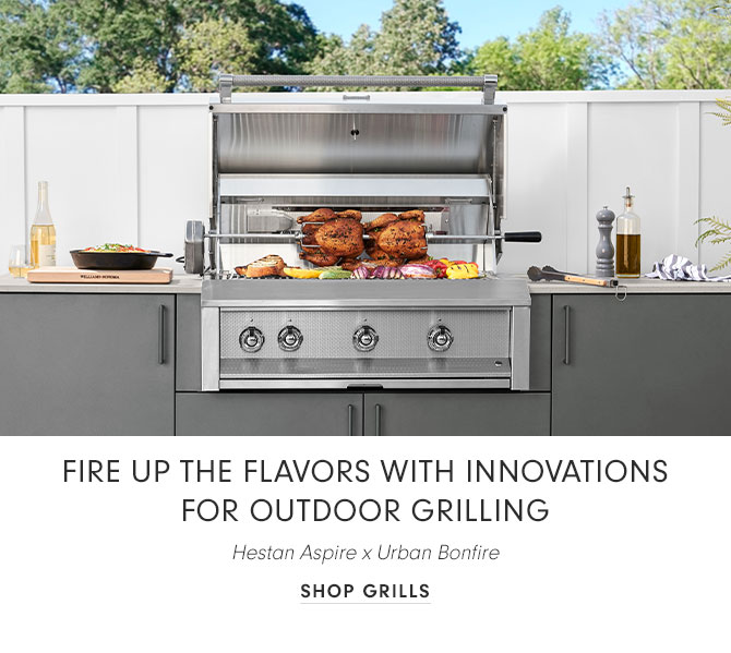 FIRE UP THE FLAVORS WITH INNOVATIONS FOR OUTDOOR GRILLING - SHOP GRILLS