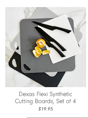 Dexas Flexi Synthetic Cutting Boards, Set of 4 - $19.95