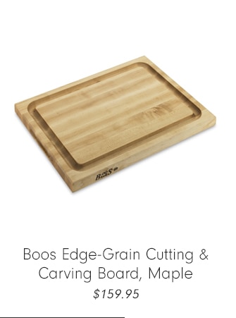 Boos Edge-Grain Cutting & Carving Board, Maple - $159.95