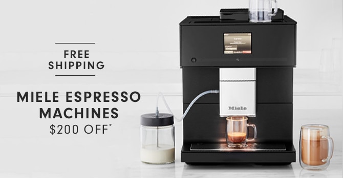 MIELE ESPRESSO MACHINES - $200 OFF*