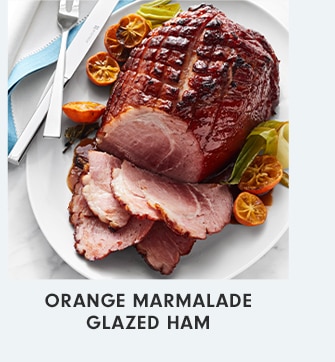 ORANGE MARMALADE GLAZED HAM