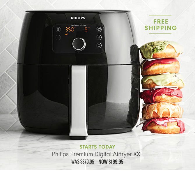 STARTS TODAY - Philips Premium Digital Airfryer XXL NOW $199.95