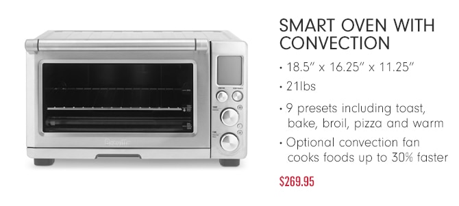 Smart Oven with Convection - $269.95