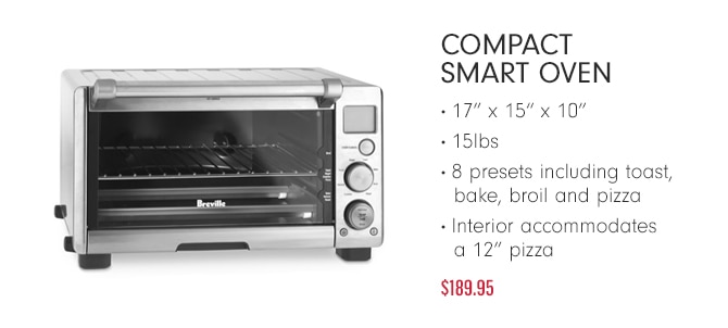 Compact Smart Oven - $189.95