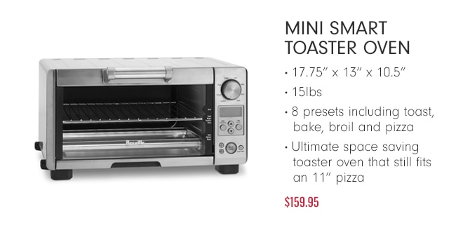 MINI SMART TOASTER OVEN - $159.95