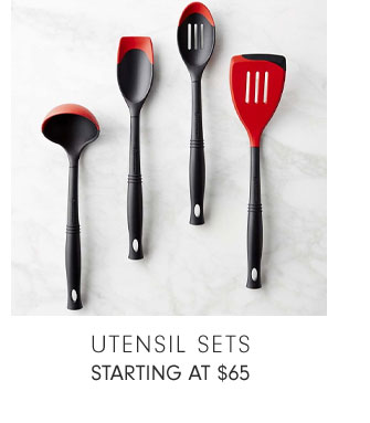 UTENSIL SETS STARTING AT $65