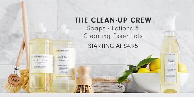 The Clean-Up Crew - Soaps • Lotions & Cleaning Essentials - STARTING AT $4.95