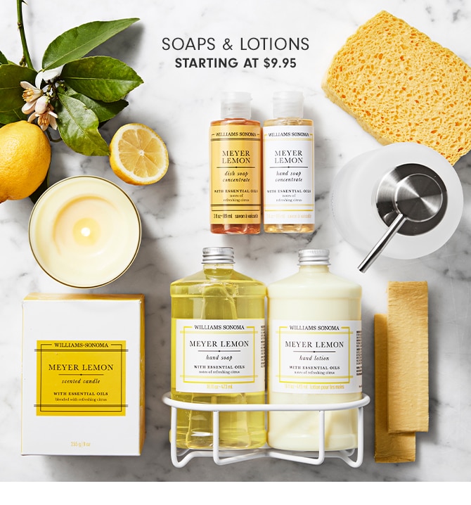 SOAPS & LOTIONS - STARTING AT $9.95