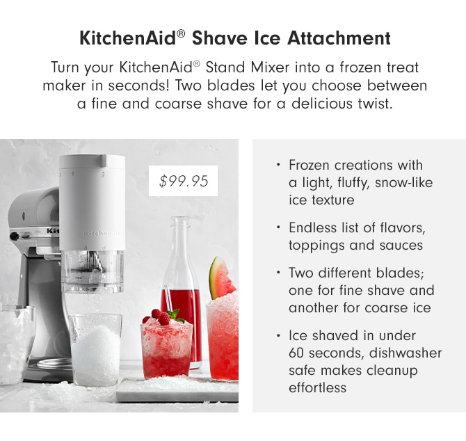 KitchenAid® Shave Ice Attachment