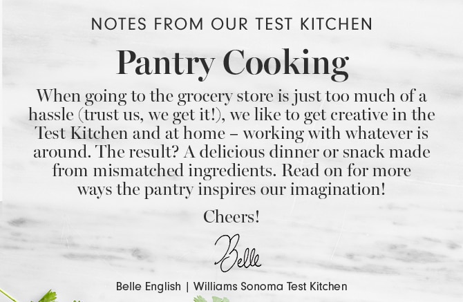 Pantry Cooking