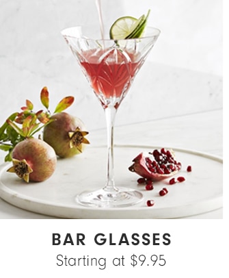 BAR GLASSES - Starting at $9.95