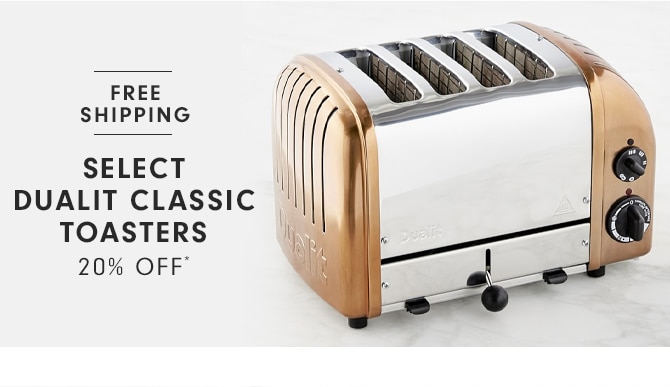 SELECT DUALIT CLASSIC TOASTERS - 20% OFF*