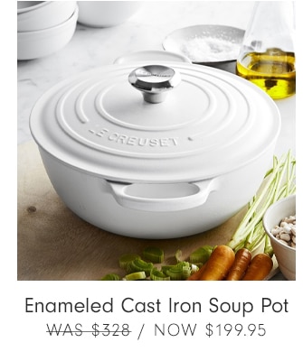 Enameled Cast Iron Soup Pot - Now $199.95