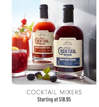 COCKTAIL MIXERS - Starting at $18.95