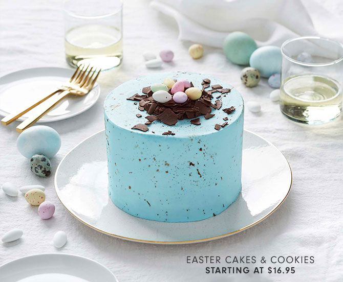 EASTER CAKES & COOKIES STARTING AT $16.95