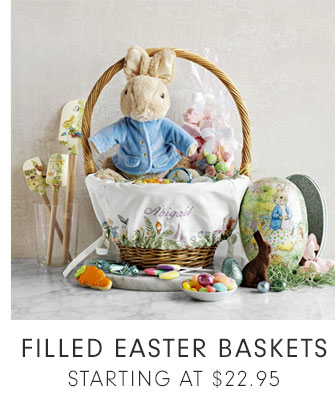 FILLED EASTER BASKETS STARTING AT $22.95