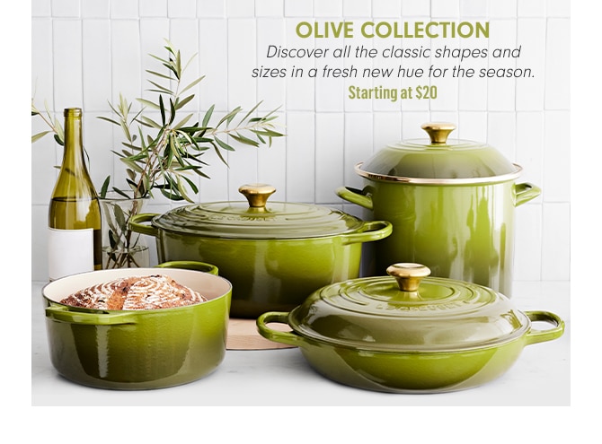 OLIVE COLLECTION - Starting at $20