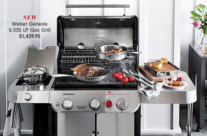 NEW Weber Genesis S-335 LP Gas Grill $1,429.95