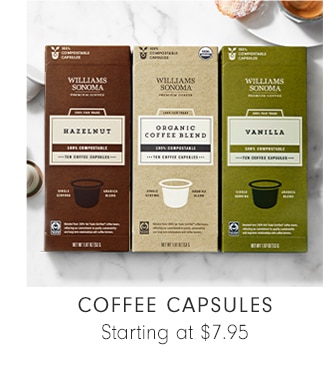 COFFEE CAPSULES - Starting at $7.95