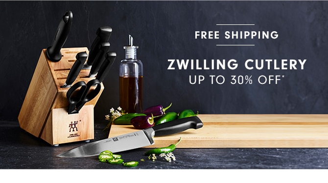 ZWILLING CUTLERY UP TO 40% OFF*