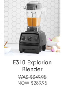 E310 Explorian Blender NOW $289.95