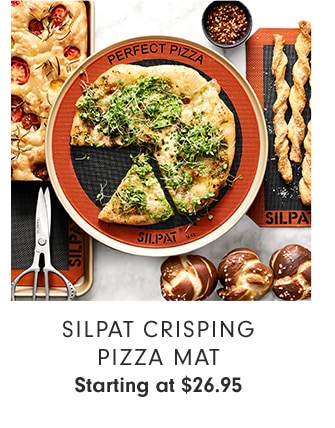 SILPAT CRISPING PIZZA MAT - STARTING AT $26.95