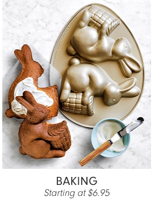 BAKING - Starting at $6.95