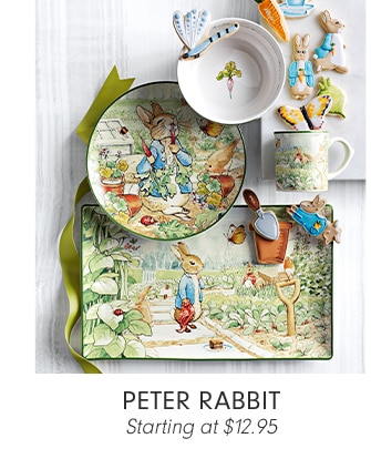 PETER RABBIT - Starting at $12.95