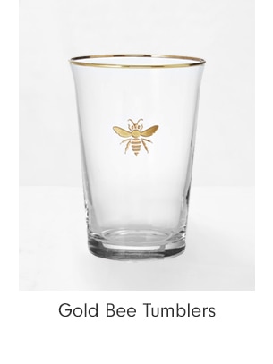 Gold Bee Tumblers