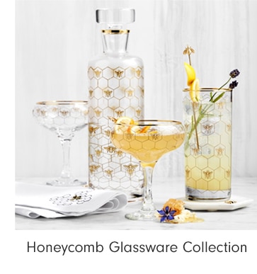 Honeycomb Glassware Collection