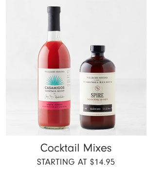 Cocktail Mixes STARTING AT $14.95