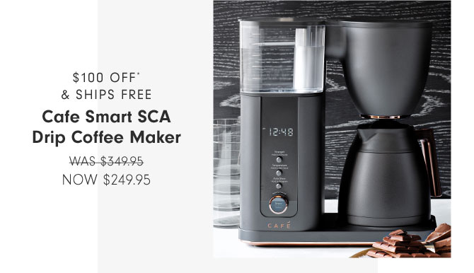 $100 OFF* & SHIPS FREE - Cafe Smart SCA Drip Coffee Maker NOW $249.95