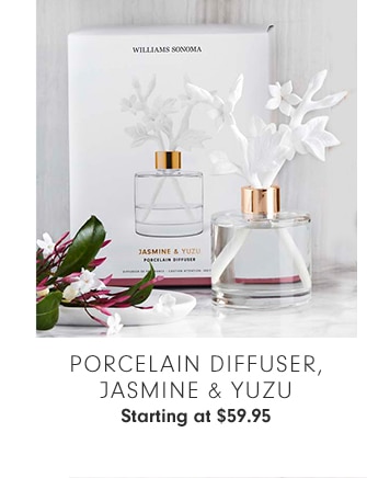 PORCELAIN DIFFUSER, JASMINE & YUZU - Starting at $59.95