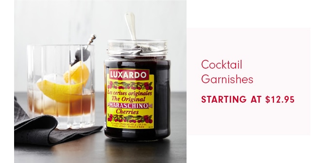 Cocktail Garnishes - STARTING AT $12.95