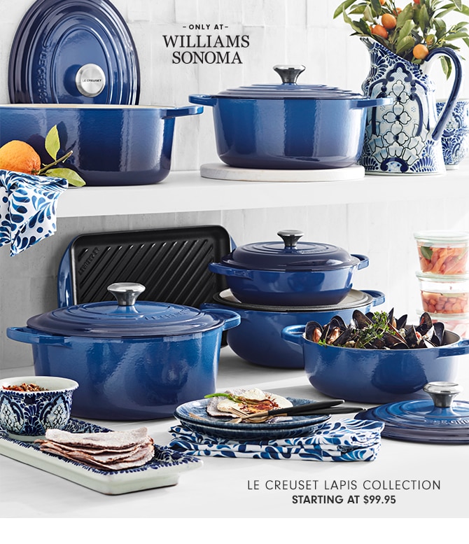 Le Creuset Lapis Collection - starting at $99.95