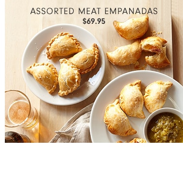 ASSORTED MEAT EMPANADAS - $69.95