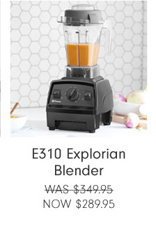 E310 Explorian Blender NOW $289.95