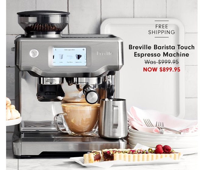 Breville Barista Touch Espresso Machine - NOW $899.95