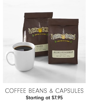 COFFEE BEANS & CAPSULES - Starting at $7.95