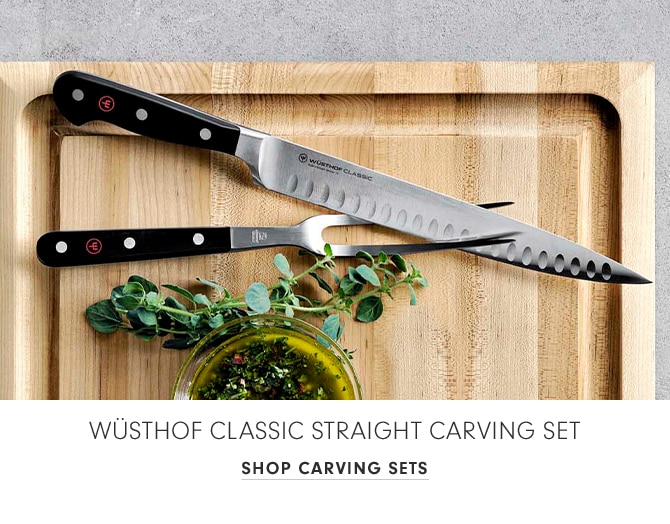 WüSTHOF CLASSIC STRAIGHT CARVING SET - SHOP CARVING SETS