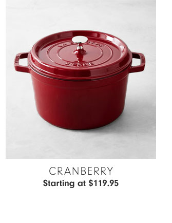 Cranberry Starting at $119.95