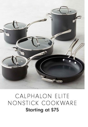 Calphalon Elite Nonstick Cookware Starting at $75